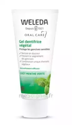 Weleda Soins Bucco-dentaires Gel Dentifrice Végétal 2t/75ml à MONTPELLIER